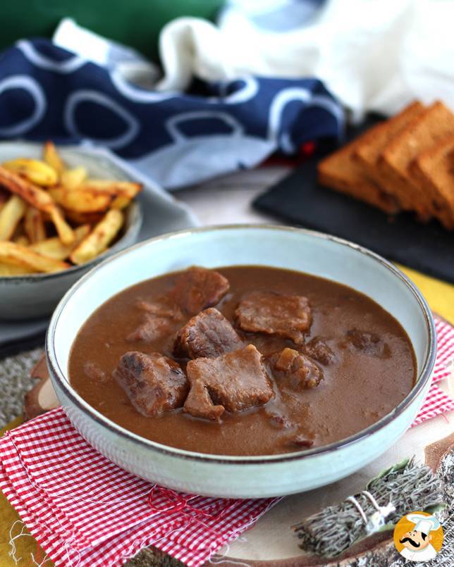 Carbonnade Flamande (kød i ølsauce) rbon