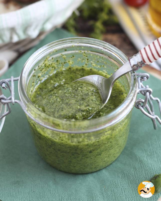 Hjemmelavet grøn pesto - pesto alla genovese