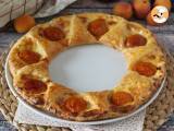 Opskrift Tarte oranaise - butterdej, vaniljecreme og abrikoser