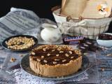 Opskrift Ekstra gourmand cheesecake i snickers-stil