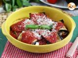 Opskrift Aubergine parmigiana-ruller