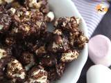 Opskrift Chokoladepopcorn og skumfiduser