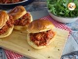 Opskrift Sloppy joes-burger