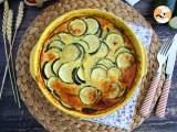 Opskrift Clafoutis med courgette og gedeost