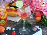 Opskrift Sangria med hvidvin - hvid sangria