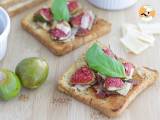 Opskrift Bruschetta med figner, parmesan og parmaskinke