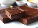 Opskrift Protein-brownie med chokolade og røde bønner