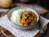 Opskrift One-pot-ret med græskar og hakket kød: cremet og varmende