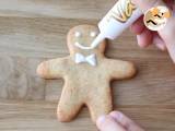 Småkager til honningkagemænd - Gingerbread Men - Forberedelse trin 6