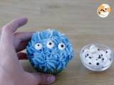 Monster-cupcakes til halloween - Forberedelse trin 14