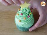 Cupcakes pyntet til jul - Forberedelse trin 12