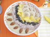 Smoothie bowl med mango og banan - Forberedelse trin 4