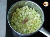 Courgettsuppe med fløde - Forberedelse trin 3