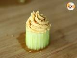 Veganske cupcakes med agurk og hummus - Forberedelse trin 5