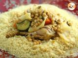 Traditionel marokkansk couscous med kylling - Forberedelse trin 11