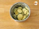 Courgette-chips - Forberedelse trin 2