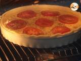 Quiche med tun og tomat - Forberedelse trin 4