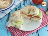 Vegetarisk bagel - Forberedelse trin 5