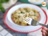 Tortellini med parmesan, skinke og basilikum - Forberedelse trin 9