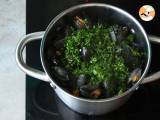 Moules marinières, en enkel og lækker opskrift - Forberedelse trin 4