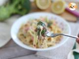 One pot pasta - Tagliatelle med laks og broccoli - Forberedelse trin 4