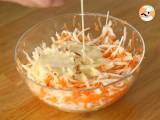 Amerikansk coleslaw (kål- og gulerodssalat) - Forberedelse trin 4