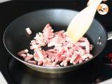 Hvidkål med bacon - Forberedelse trin 1