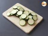 Enkel gratin af courgetter - Forberedelse trin 1