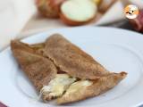 Boghvede-galette med raclette-ost - Forberedelse trin 4