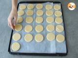 Alfajores - argentinsk shortbread med mælkesyltetøj og kokosnød - Forberedelse trin 5