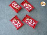 Brownie med Kit Kat ®. - Forberedelse trin 1