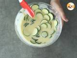 Clafoutis med courgette og gedeost - Forberedelse trin 2