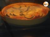 Clafoutis med courgette og gedeost - Forberedelse trin 3