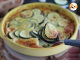 Clafoutis med courgette og gedeost - Forberedelse trin 4