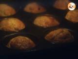 Muffins med courgette og gedeost - Forberedelse trin 3