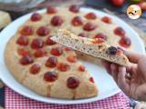 Focaccia med cherrytomater - Forberedelse trin 6