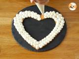 Heart cake au Kinder - Kinder-hjertekage til Valentinsdag - Forberedelse trin 8