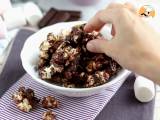 Chokoladepopcorn og skumfiduser - Forberedelse trin 7