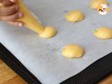 Chouquettes, choux med perlesukker - Forberedelse trin 3