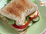 Vegetarisk sandwichklub - Forberedelse trin 5