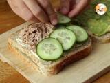 Club sandwich med tun og avocado - Forberedelse trin 2