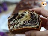 Babka-brioche med chokolade og hasselnødder - Forberedelse trin 10