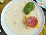 Ristet wrap i brunch-stil - Tortilla Wrap Hack - Forberedelse trin 2