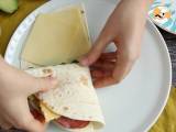 Ristet wrap i brunch-stil - Tortilla Wrap Hack - Forberedelse trin 5