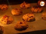 Småkager med chokolade, jordnødder og mandler - Forberedelse trin 4