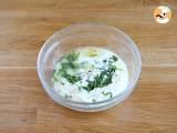 Spyd med marineret kylling i yoghurt/citron-sauce - Forberedelse trin 1