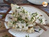 Spyd med marineret kylling i yoghurt/citron-sauce - Forberedelse trin 4