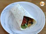 Vegetariske fajitas med tekstureret sojaprotein - Forberedelse trin 5