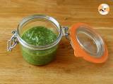 Hjemmelavet grøn pesto - pesto alla genovese - Forberedelse trin 3