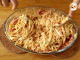 Tagliatelle feta cherrytomater - bagt feta-pasta - Forberedelse trin 7